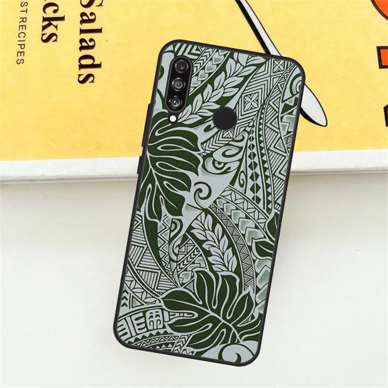 Maori Polynesian Samoan Tribal Case For Huawei Nova Y61 Y91 Y60 Y70 Y90 Nova 9 10 SE 11i 8i 3i P20 P30 Pro P40 Lite Cover