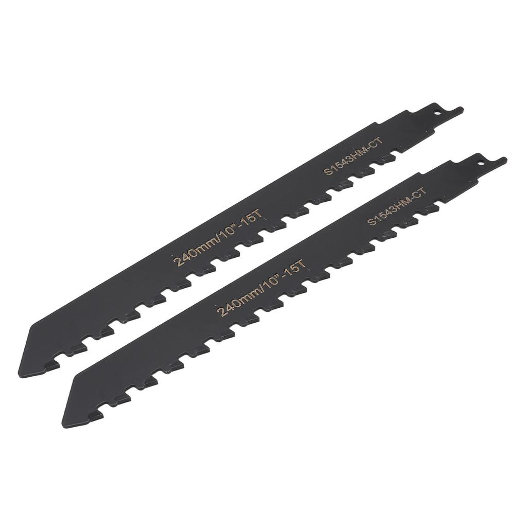 2PCS Reciprocating Saw Blades Cemented Carbide High Accuracy Pruning Reciprocating Saw Blades for