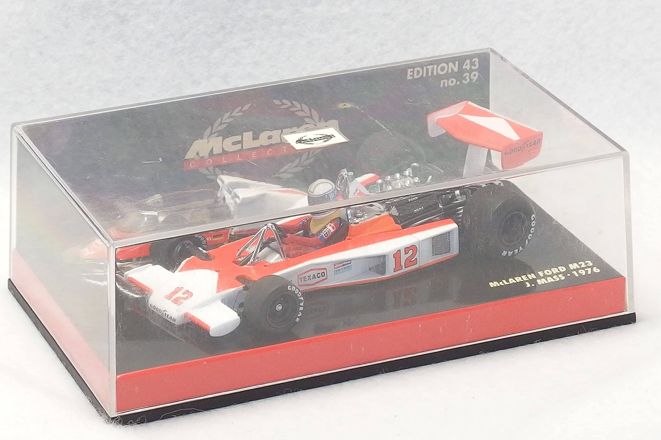 

MINICHAMPS F1 Коллекция McLaren EDITION43 McLaren Ford M23 1976 McLaren Ford Йохен Масс 530764312 PMA 4012138032262 формула 1/43 № 39 Й.Масс