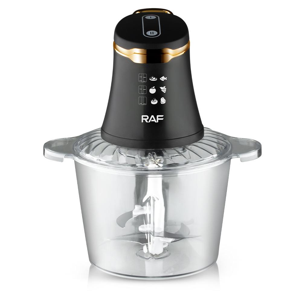 European-Standard Household Electric Meat Grinder with Glass Viewing Window, Garlic Press, and Meat Mincer, 3L