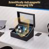 Watch Winder for Automatic Watches Box With Quiet Motor Usb Led PU Leather Mechanical Watch Box Variable Speed