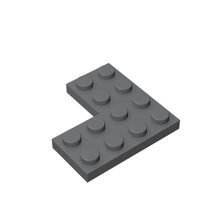 

10pcs 2639 Thin L-Sharp Plate 2X4X4 - 4x4 Corner Building Blocks Moc Attachments Works With Brick DO-IT-YOURSELF City Components 10PCS