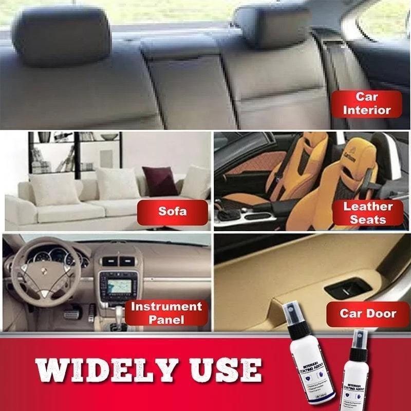 Car Interior Cleaning Agent Anti-aging Ceiling Cleaner Leather Flannel Water-free Cleaning All Purpose Car Upholstery Cleaner