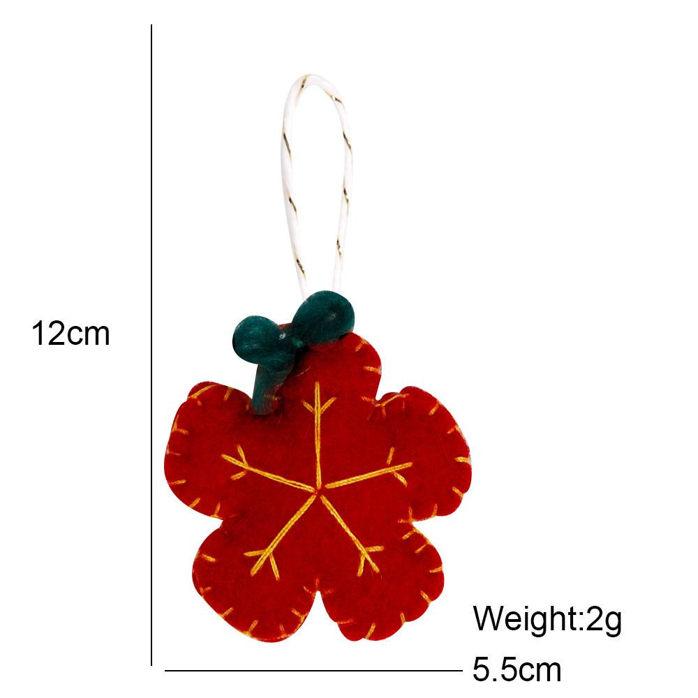 

Снеговик Цветок Очаровательное украшение для рождественской елки Праздничное украшение Праздник