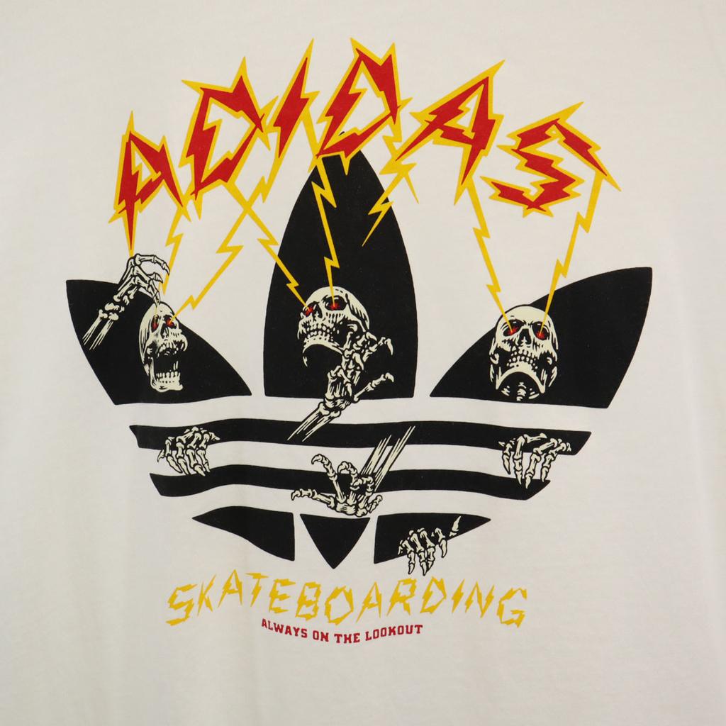 adidas Originals Skateboarding Yaia Trefoil logo Short sleeve T-shirt S Men's Used