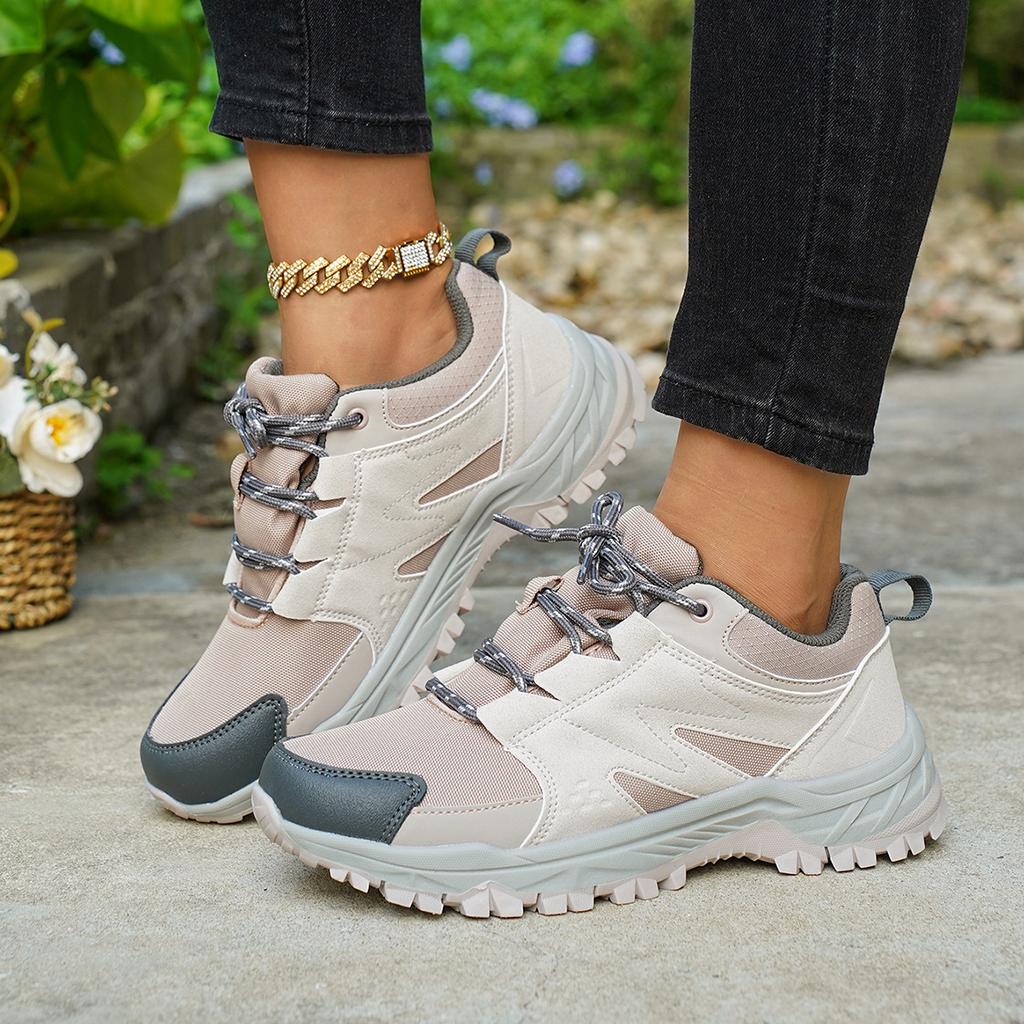 Low-top comfortable non-slip and wear-resistant mountaineering shoes outdoor mesh off-road hiking soft-soled cushioning sneakers