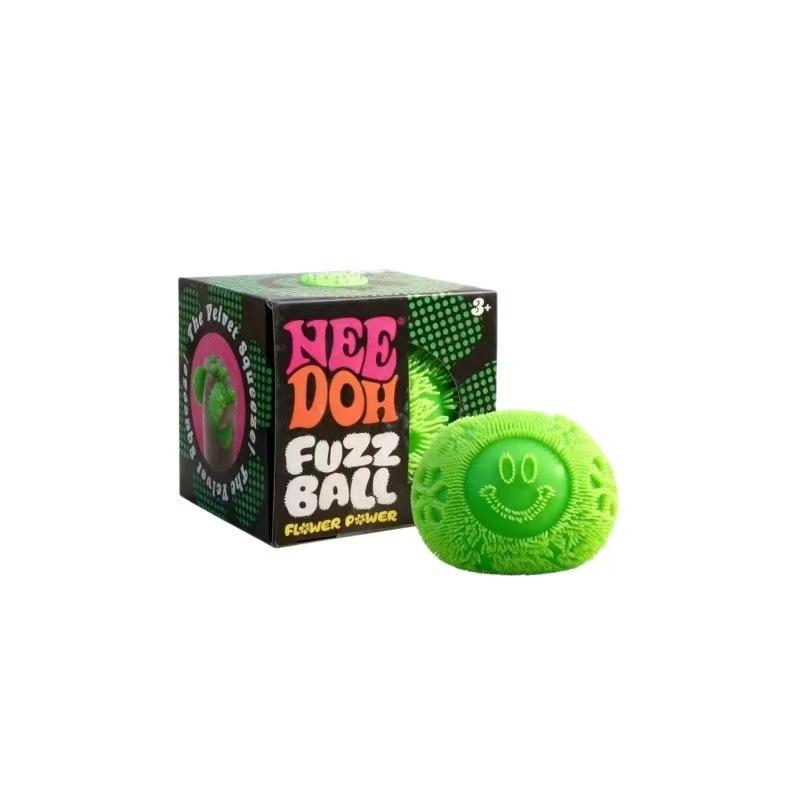 Smiling Furry Ball, Pinchable Decompression Toy, Slow Rebound, Soft Feel, Vent Ball