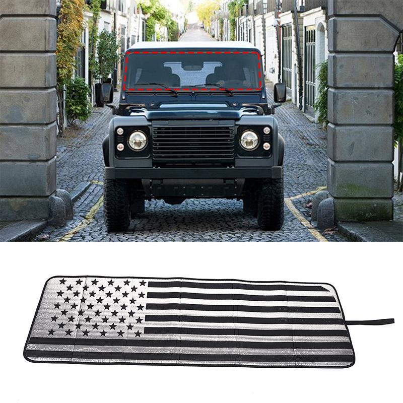 

For Land Rover Defender 90 110 2009-23 For Defender 130 04-19 Aluminumfoil Car Thermal Curtain Shading Sunscreen Car Accessories