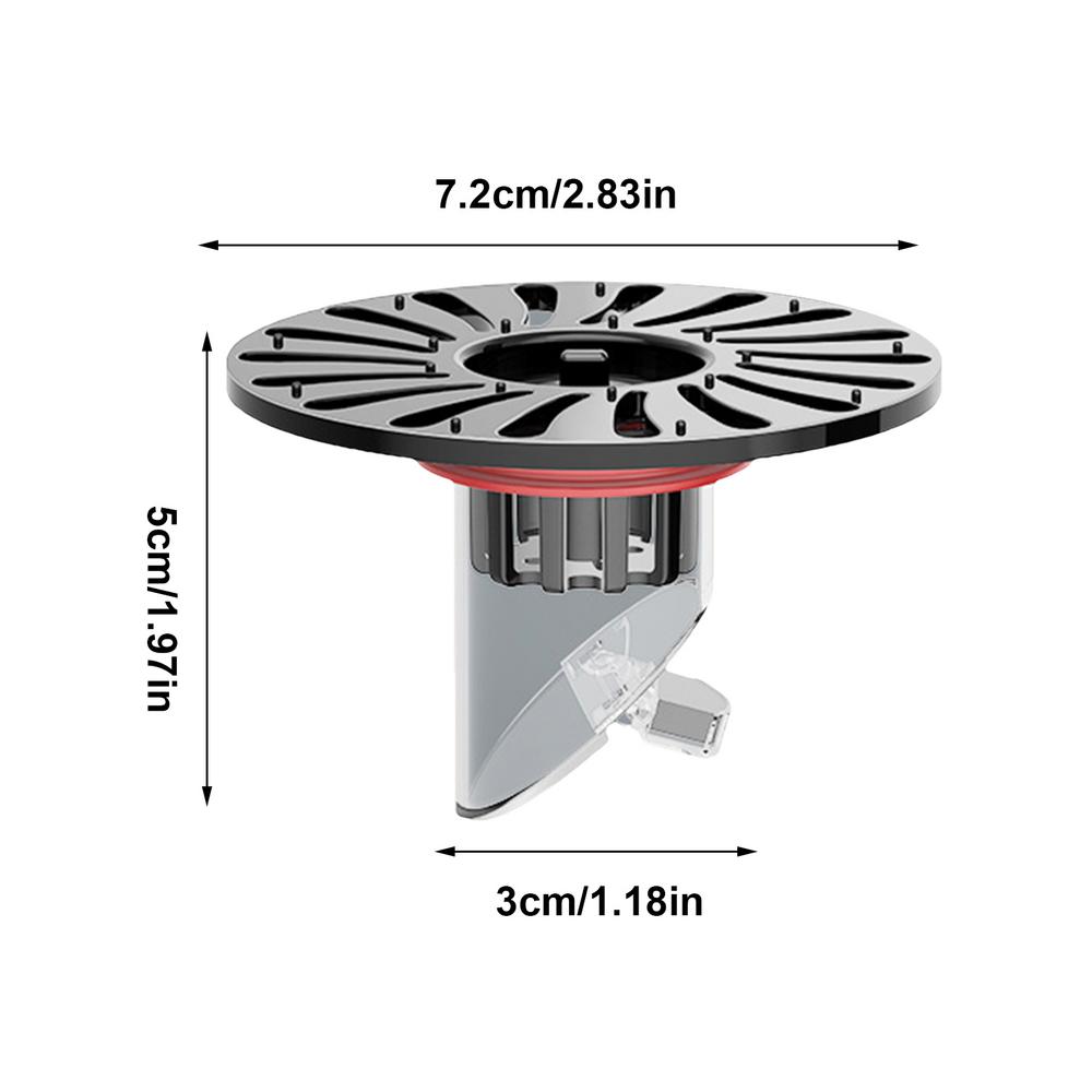 Bathroom Drain Strainer Filter Drain Cover Plug Bathroom Drain Stopper Sink Plugs Hair Catcher Odor Filter For Bathroom Shower