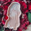 Lady Body Tray Silicone Mold Epoxy Resin Women Model Art Cup Abstract Plate Dish Coaster Plaster Cement Concrete Molds Handcraft