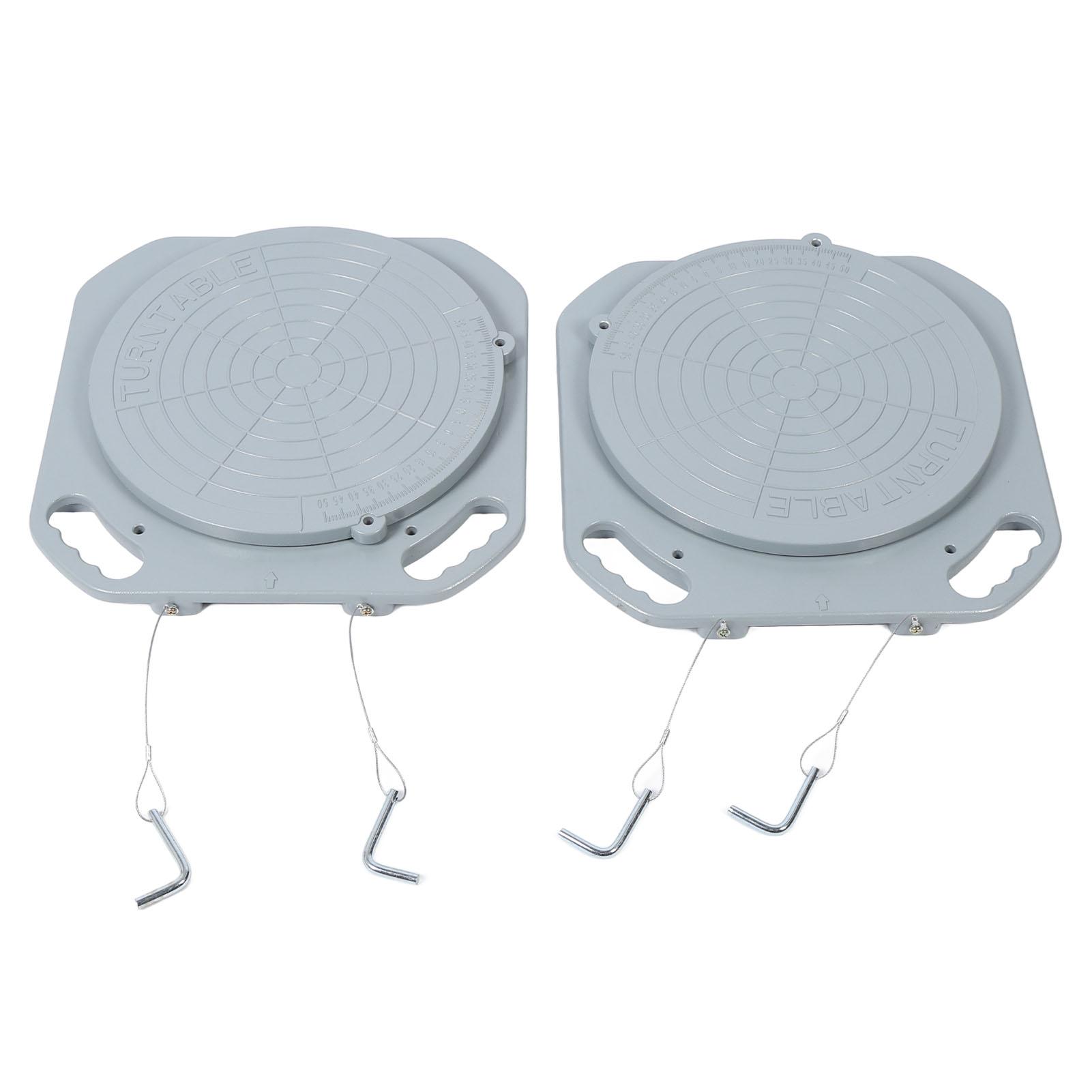 

Поворотная платформа для развала-схождения колес, грузоподъемность 5 тонн, вращение на 360 градусов, расстояние скольжения 2,4 дюйма, поворотный стол для развала-схождения колес для