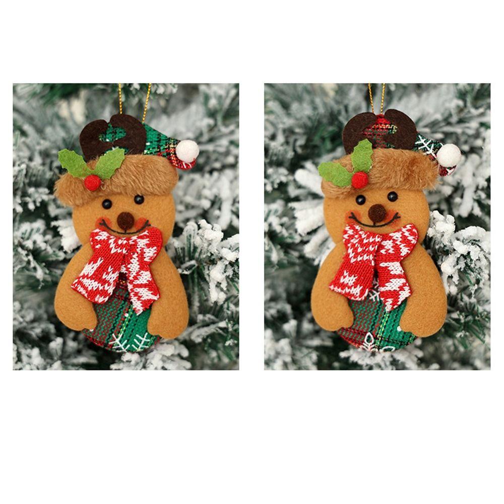 Exquisite Christmas Tree Ornaments Creative Xmas Hanging Decorations Christmas Bell Decoration