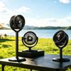Air Circulator Fan 5 Speeds Portable Pedestal Stand Fan Adjustable Height For  Home Office Dorms Bedroom RV Camping