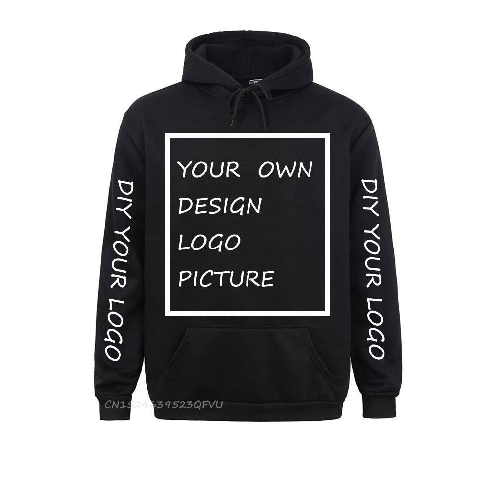 Diy YOUR OWN DESIGN Hoodie Men Women Long Sleeve Pullover Hoodie Camisa LOGO DIY02 Hoodies