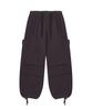 Saendeulig Wide Cargo Cotton Pants_Purple