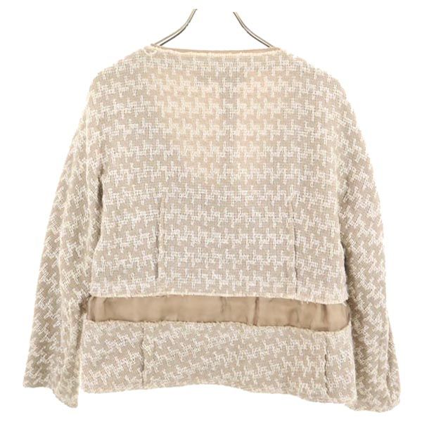 Marni Hergestellt in Italien Leinenmischung Keine Farbe Jacke 42 Greige Damen Gebraucht