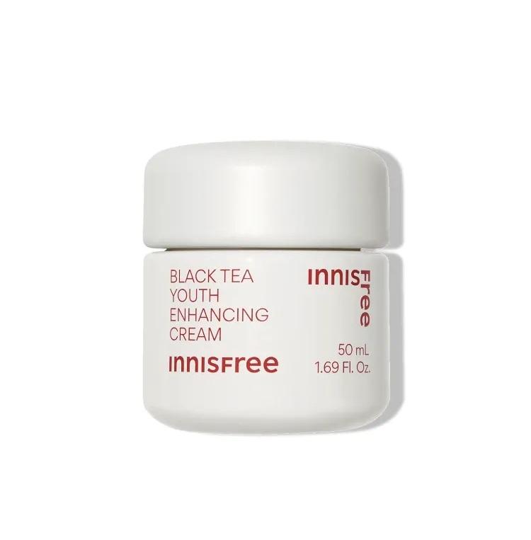 

Innisfree Black Tea Youth Enhancing Cream Anti-Aging Moisturizing Face Cream 50mL