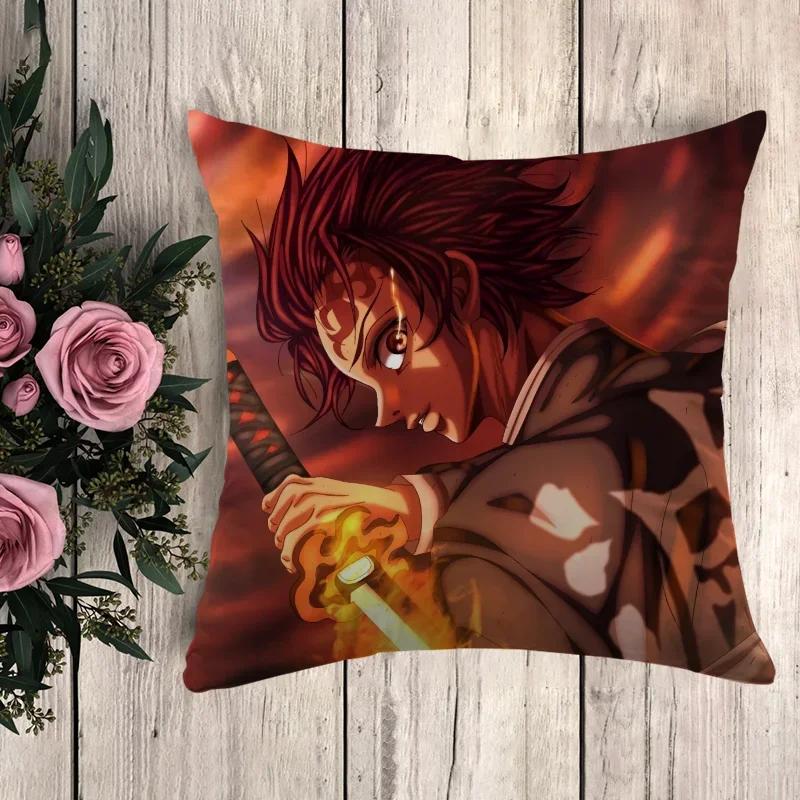 Kissen Dämonentöter Kissenbezug Luxus Herbstdeko Dekorative Kissenbezüge Bezüge für Bettkissen Sofakissen Kissenbezug