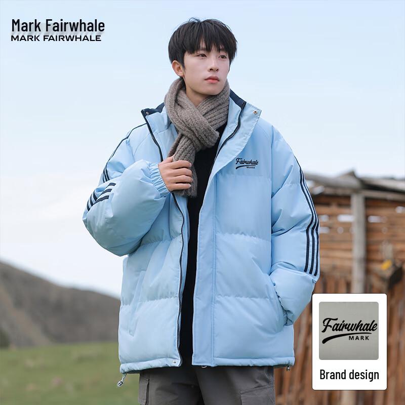 Mark Fairwhale Men's Stand Collar Padded Jacket