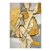 Abstract Sexy Women Back Canvas Painting Vintage Women Wall Art  Poster Print Decorative Picture Modern Living Room Home Decor Unframed