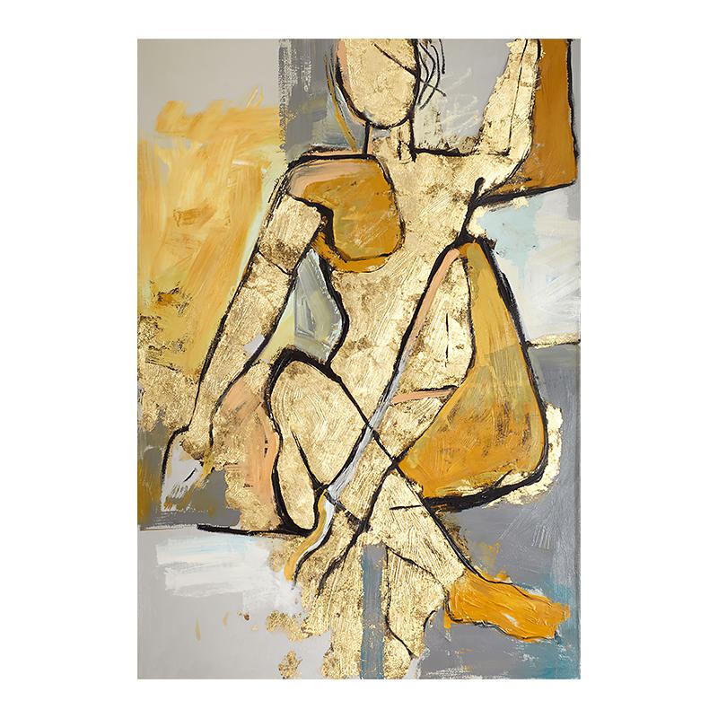 Abstract Sexy Women Back Canvas Painting Vintage Women Wall Art  Poster Print Decorative Picture Modern Living Room Home Decor Unframed
