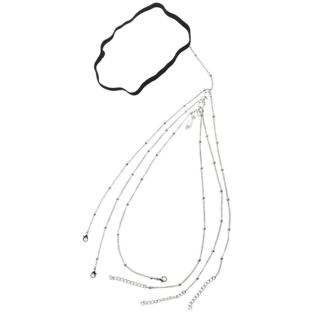 European & American Cross-Border Fashion: Five-Pointed Star Tassel Anklet – Cold Style Multi-Layer Beach Leg Ring