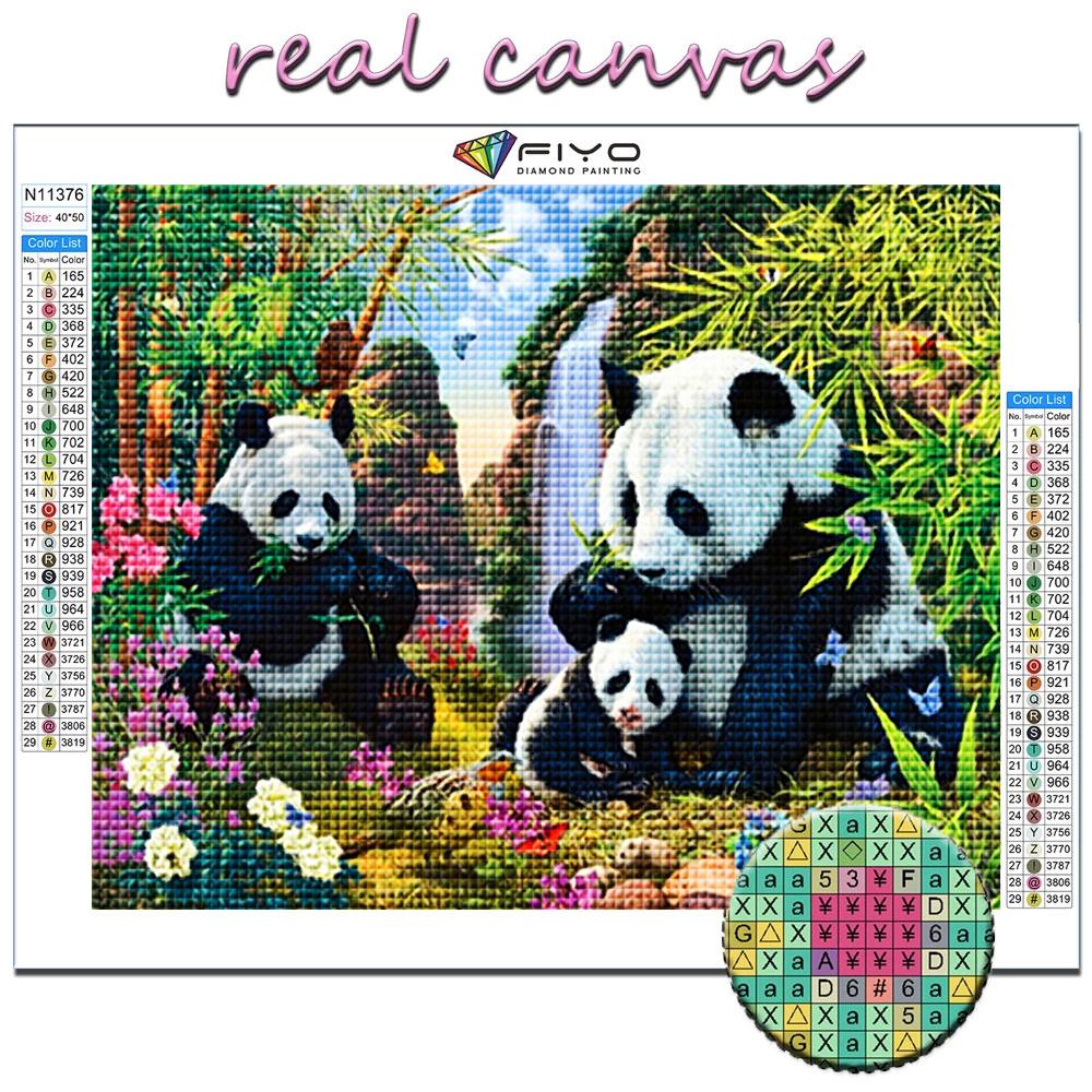 5D diamentowe malowanie pełne diamentowe zwierzę Panda diamentowe malowanie Handmade Diy diamentowe mozaiki malowanie dekoracji wnętrz;