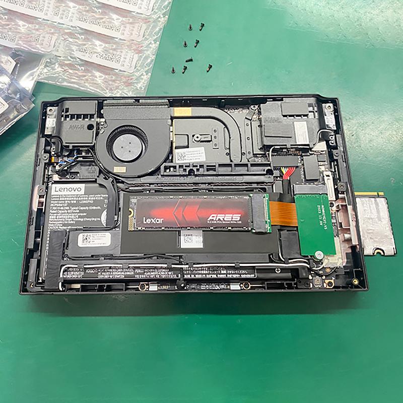 For Legion Go Modifikasjonskort 2242 Til 2280 Nvme Harddisk SSD M2 Overføringskort For Legion Go Adapter Konverter Overføringskort