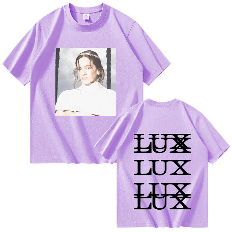 Rosalía LUX Tričko Nové Album Harajuku Grafické Oversized Pánské Dámské Krátký Rukáv Vrcholy Móda Pánské Pohodlné Volné Oblečení Dospívající