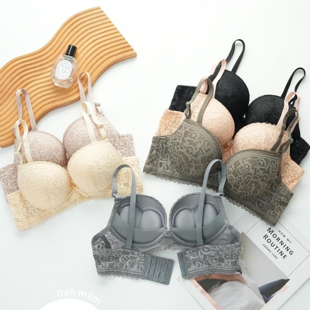 Lace Push Up Bras Wireless Women Sexy Push Up Underwear Fashion Lady Lingerie Sling Backless Brassiere
