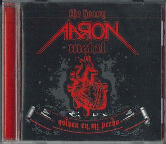 CD AARON  Golpea En Mi Pecho NONE MTM PROD. RECO 2011 Argentina Rock Used