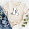 Cute Pet Graphic TShirt Dog And Cat Lover Unisex 100 Cotton Retro Gift TTop