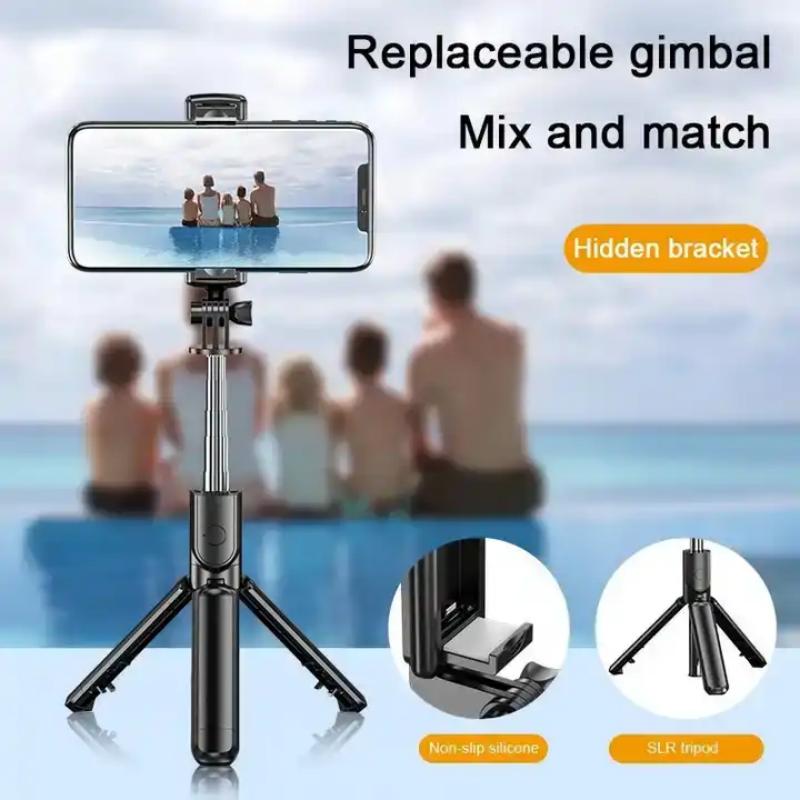 Selfie Stick Tripod S03 Extendable Stick Mini Tripod With Detachable Remote For Smart Phones Selfie Phone Holder for iPhone IOS Android