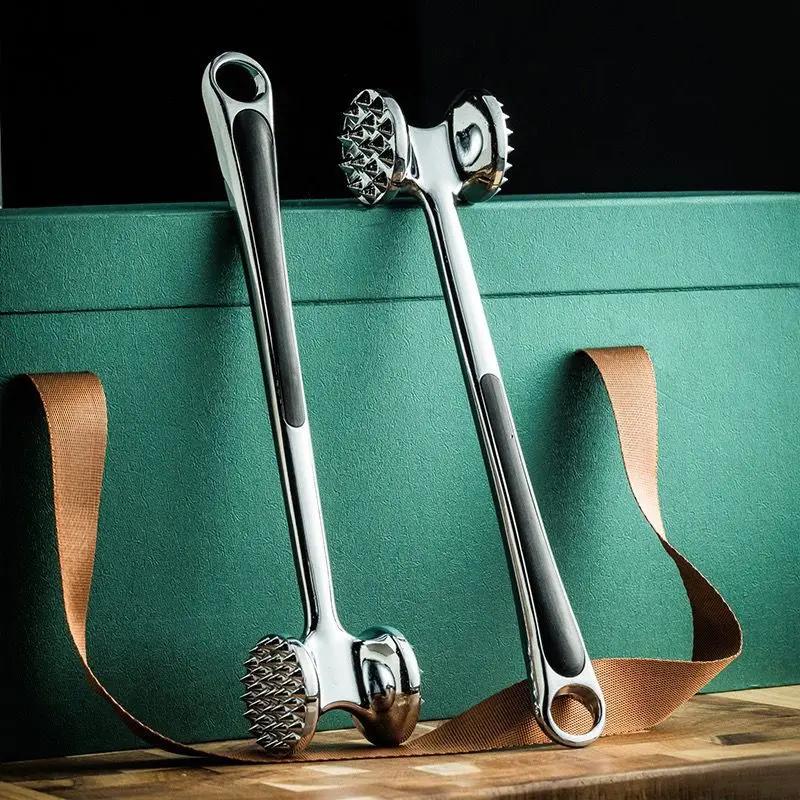 Ciocan pentru carne, multifuncțional, cu două fețe, cu mâner confortabil, Friptură de porc, pufoasă, fragedă, pentru economisirea forței de muncă de uz casnic, Gadgets de bucătărie