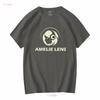 Amelie Lens Dj Essenziale Maglietta vintage Lavata Top Per l'Uso Quotidiano Elegante Traspirante grafica Casual Morbido Versatile