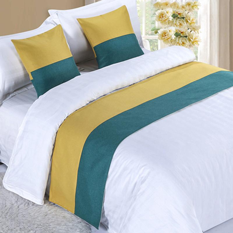 Modern Bed Runner Bedding Scarf Towel Protection Throw Bedding For Bedroom Hotel Wedding Room Decor Bed Runner