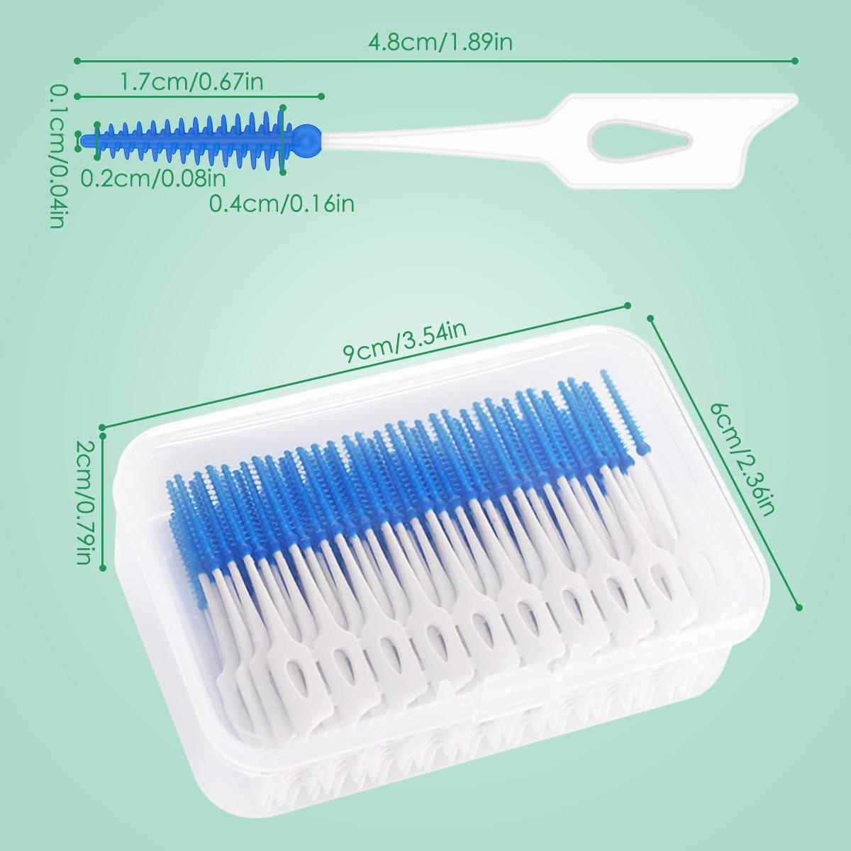 

160/50pcs Orthodontic Interdental Brush Clean Between Teeth Mini Toothbrush for Oral Care Safe Floss Tooth Pick Soft Teeth Brush
