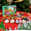 Christmas Countdown Calendar 24 Days Toy Advent Dinosaur Cars For Kids Christmas Play Collection Learning Party