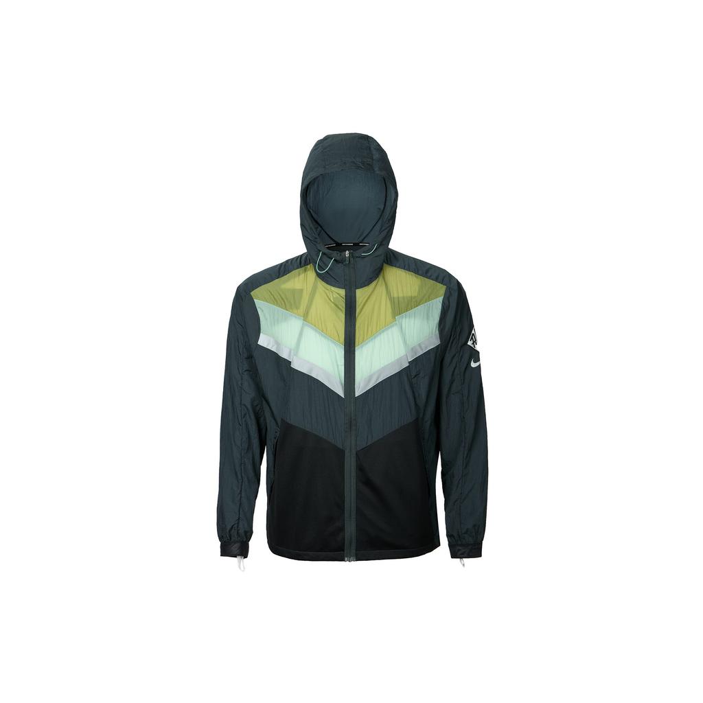 Nike Windrunner Wild Run Running Jacket Men's Seaweed Green CU5739-364