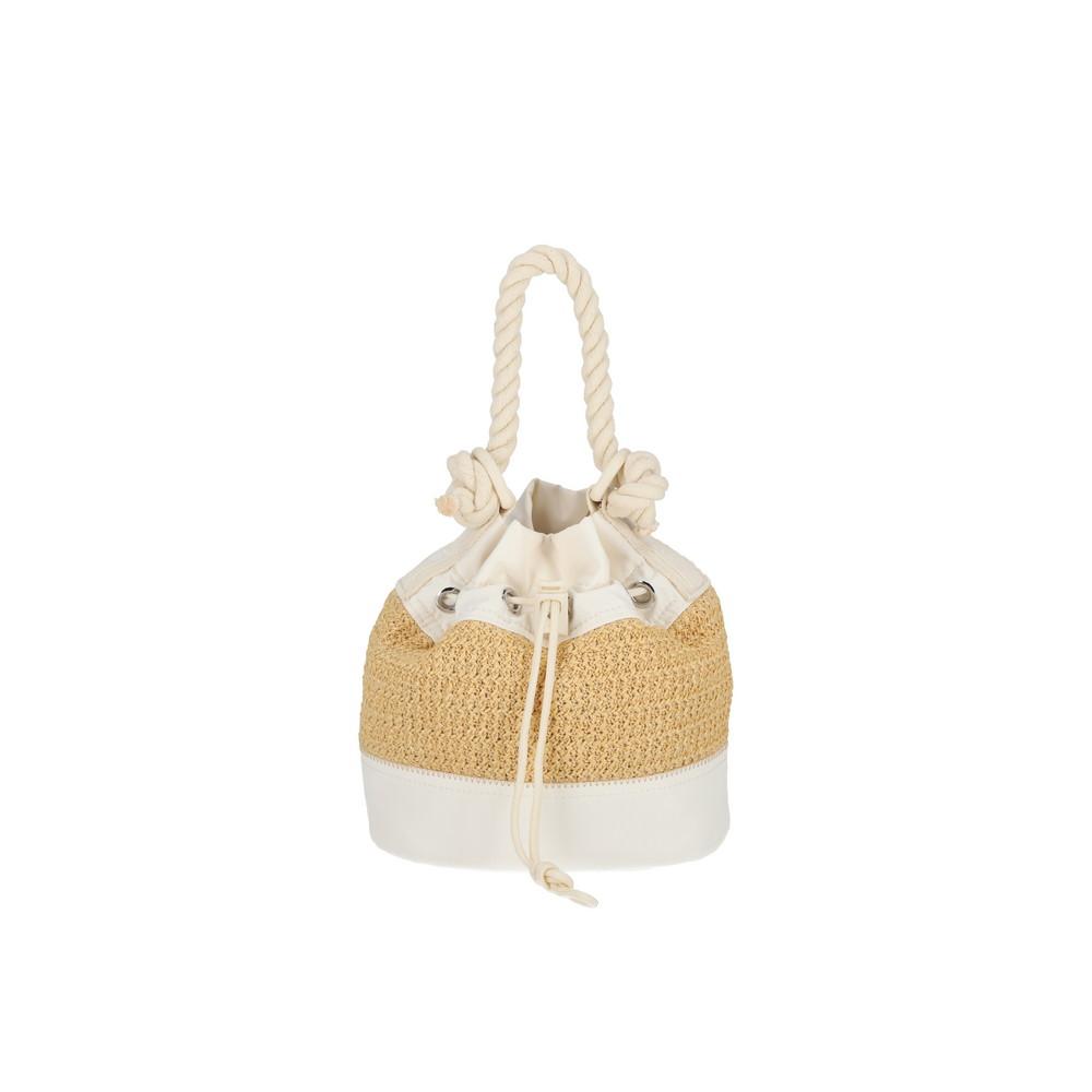 Lesportsac Melange Raffia Mini Bucket Tote Bag [1423.C523]