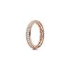 Exquisite 925 Sterling Silver Charming Rose Gold Series Daisy Ring Ladies' Classic Holiday Party Jewelry