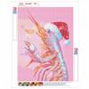 Lobster DIY Diamond Art Painting Kit with Shiny Resin Diamonds for Adults Relaxing Craft Wall Decor and Handmade Gift Idea Set Decor