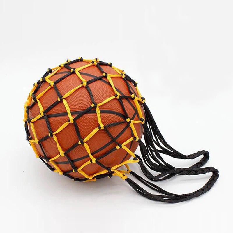 Fotbalová síťová taška Nylon Tučné úložiště Přenos jednoho míče Přenosné vybavení Venkovní sporty Fotbal Basketbal Volejbal