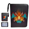 52 Style 400pcs  Card Album 2x2 Loose-leaf Large Capacity Leather Anime Zipper Card Collection Photo Album