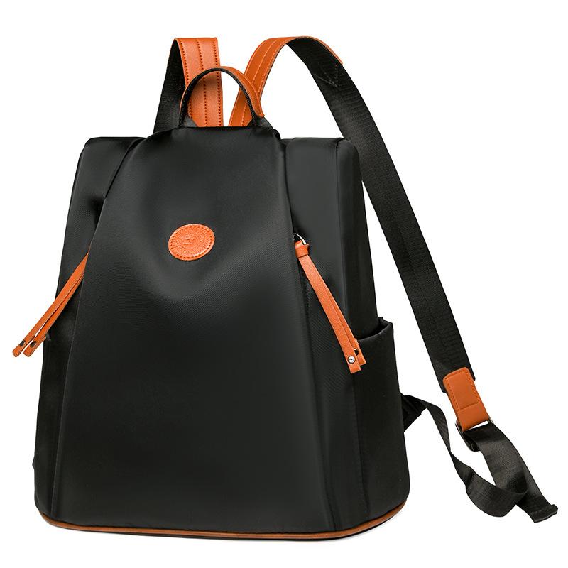 Women's Lightweight Nylon Backpack Travel Small Backpack Crossbody Bag