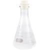 1Pcs Eco-Friendly Glass Flask Conical Wide Mouth 1000ml for Chemistry Lab Students Smooth No Bubbles Glass Flask