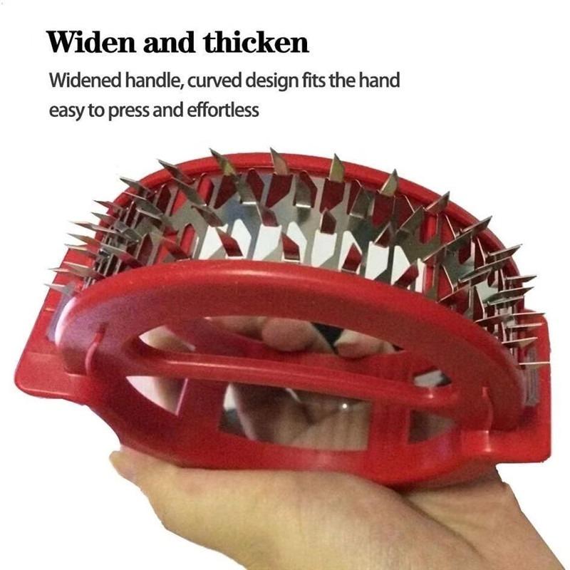 Tender Meat Needle 48-pin Meat Tenderizer with Handle Meat Tenderizer Steak Needle Kitchen Tools Barbecue Meat Tenderizer