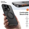 360° Rotating Magnetic Metal Stand Phone Case For OPPO Find X9 Pro X9s X9Ultra Translucent Frosted Shockproof Cover Coque Fundas