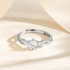 European American Fashion New Vintage Hollow Out Zircon Rings Hip Hop Party Opening Adjustable Ring for Women Gift