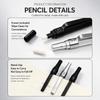 Creion mecanic 0,5/0,7 mm Metal Creion cu mină HB Portabil Creion de desenat Scriere
